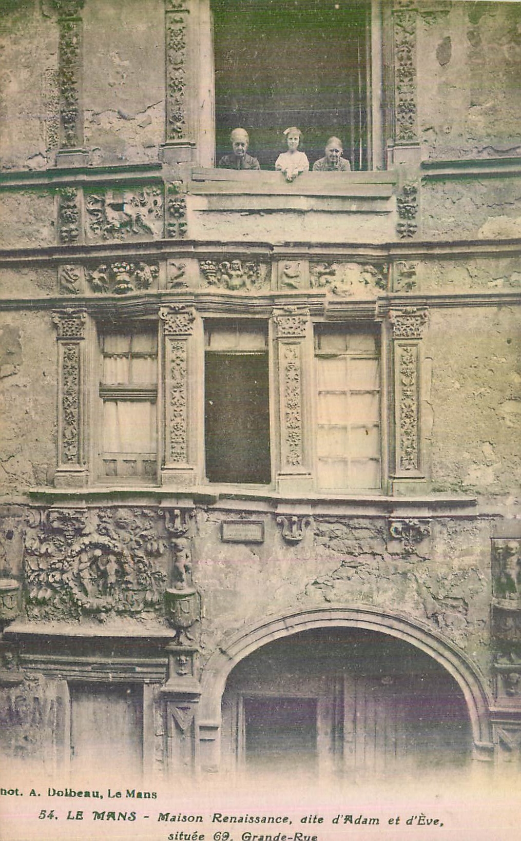 CPA Le Mans Maison Renaissance dite d'Adam et d'Eve