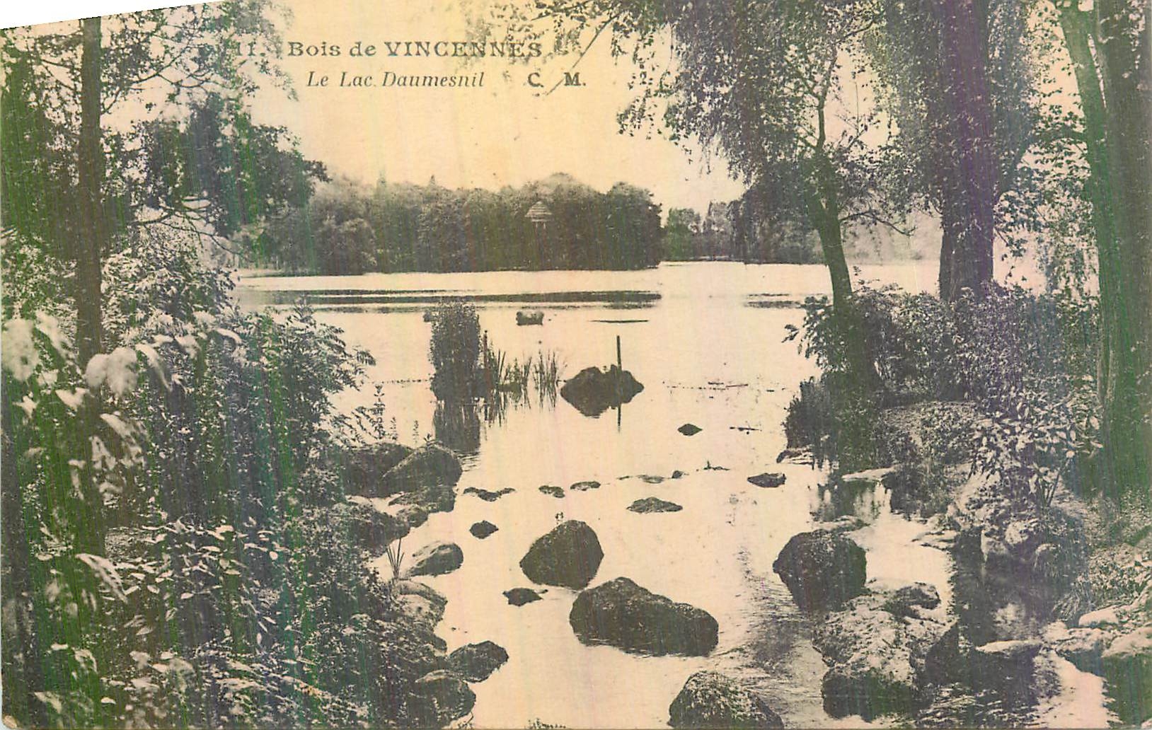 Bois de Vincennes — Le Lac Daumesnil — C.M. n°11