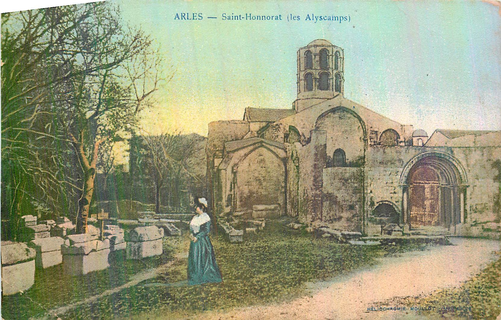 CPA Arles Saint Honnorat (Les Alyscamps)