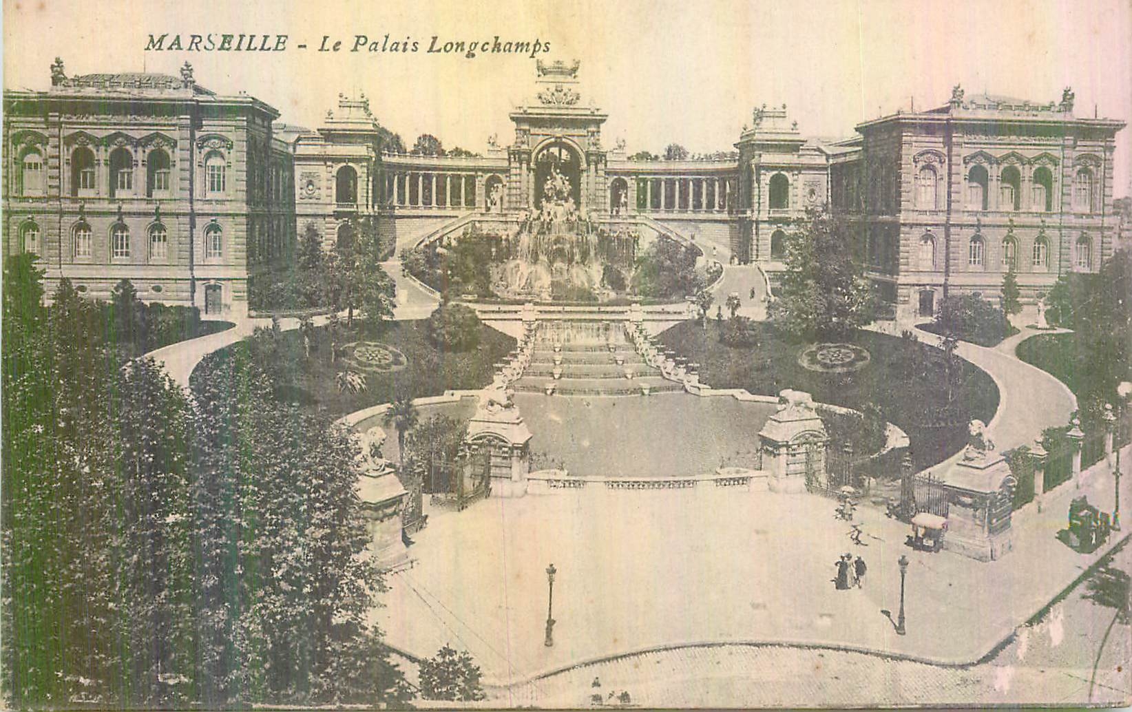 CPA Marseille le Palais Longchamps