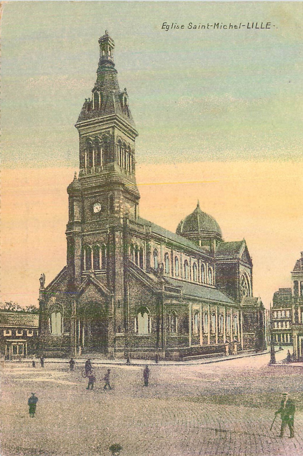 CPA Lille Eglise Saint Michel