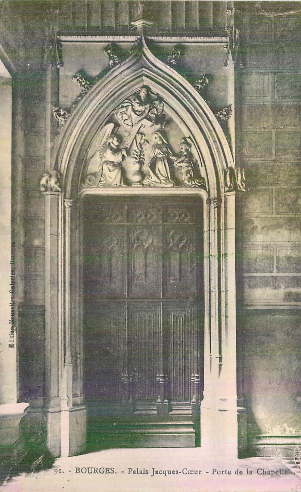 CPA Bourges Palais Jacques Coeur Porte de la Chapelle
