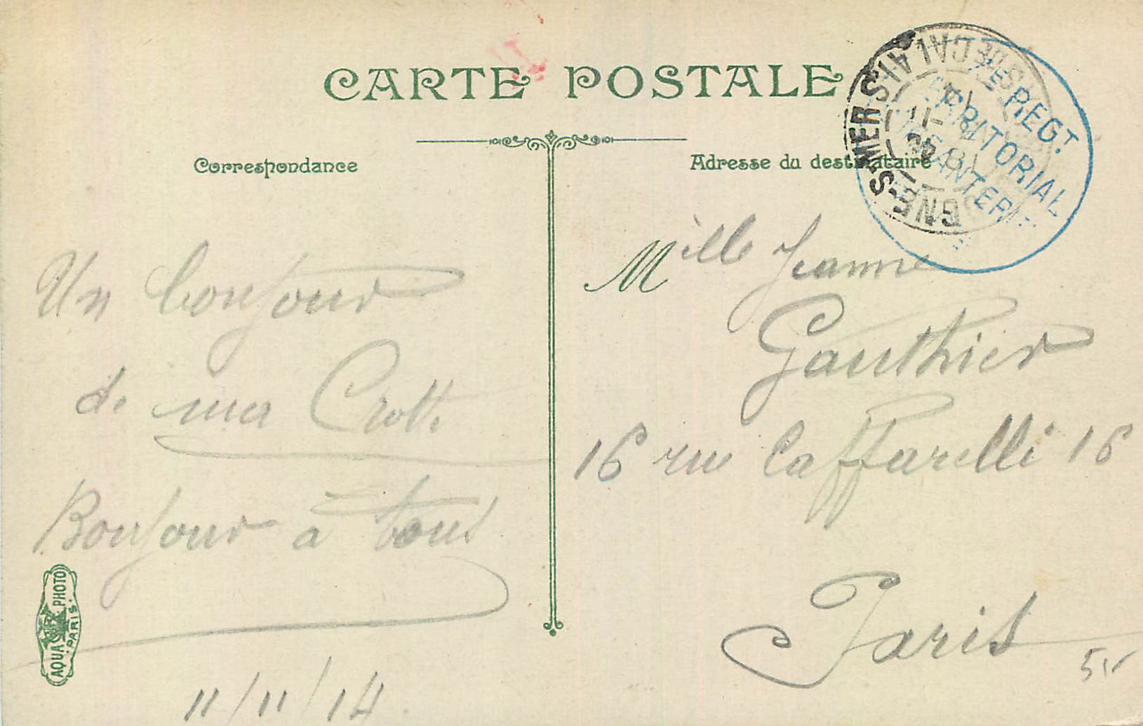 Boulogne-sur-Mer — The Cathedral — Publisher Aquaviva, No. 31 — Back