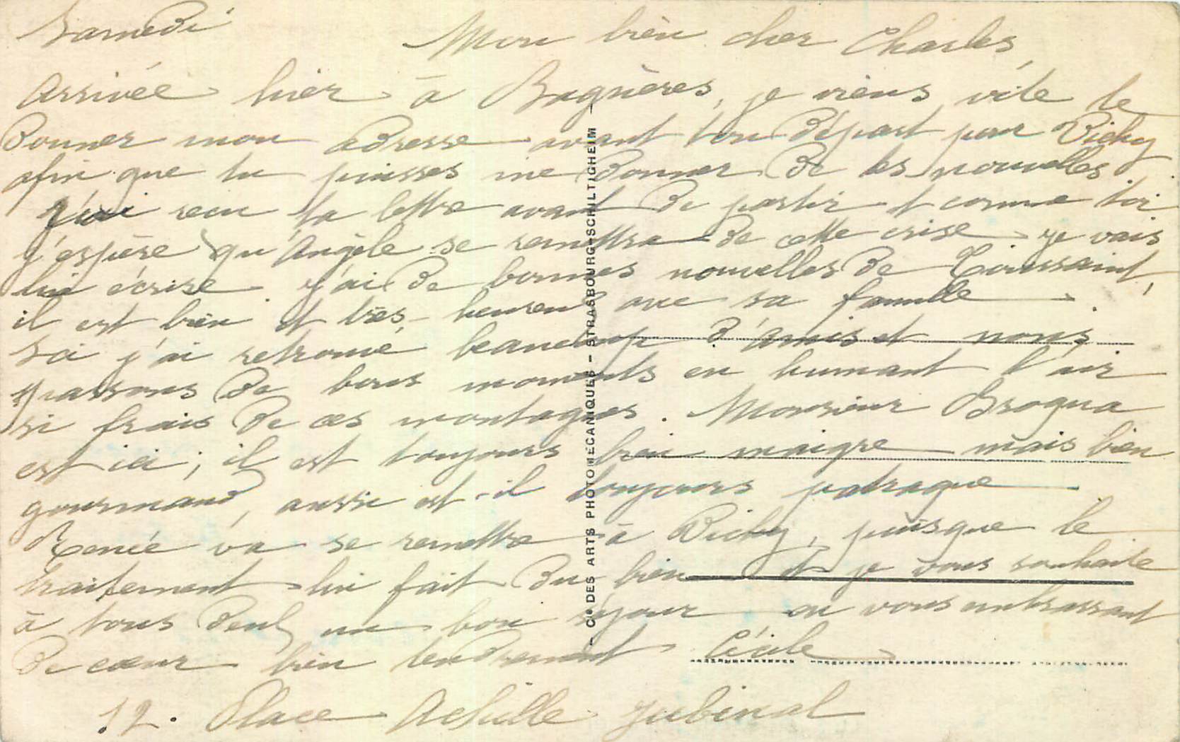 Bagnères-de-Bigorre - La Montagne du Bédat — LL 23 — Verso