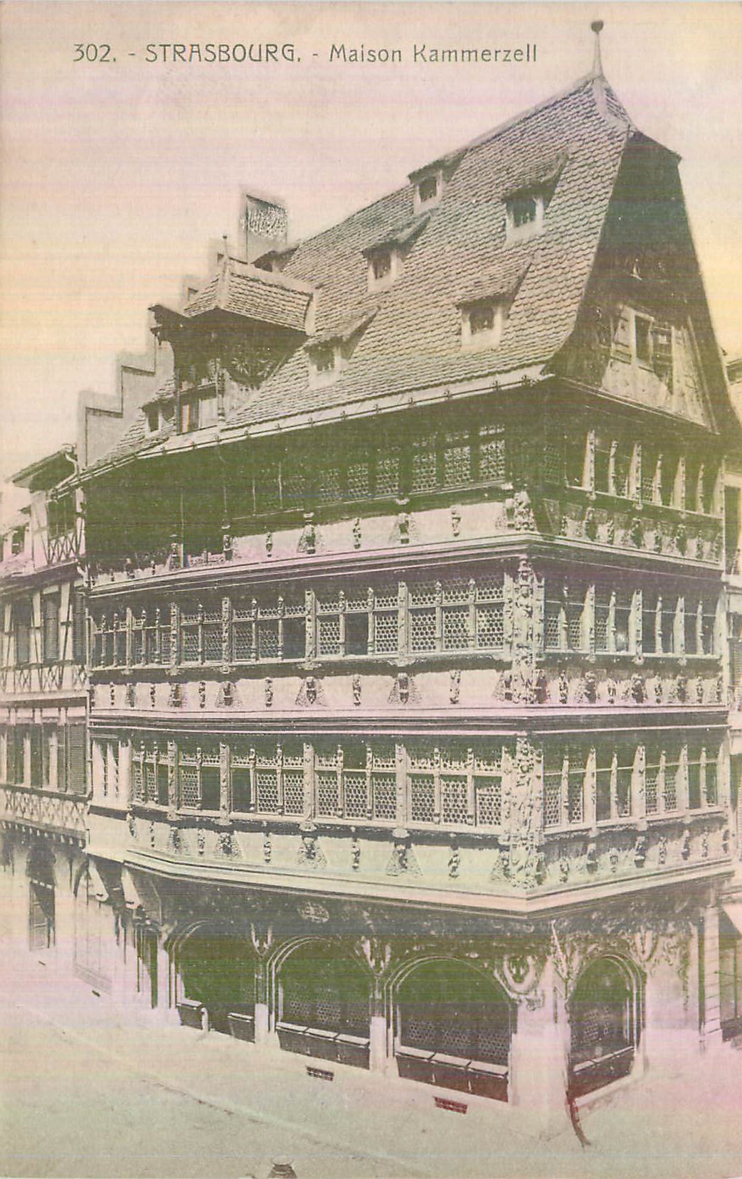 CPA Strasbourg La Maison Kammerzell