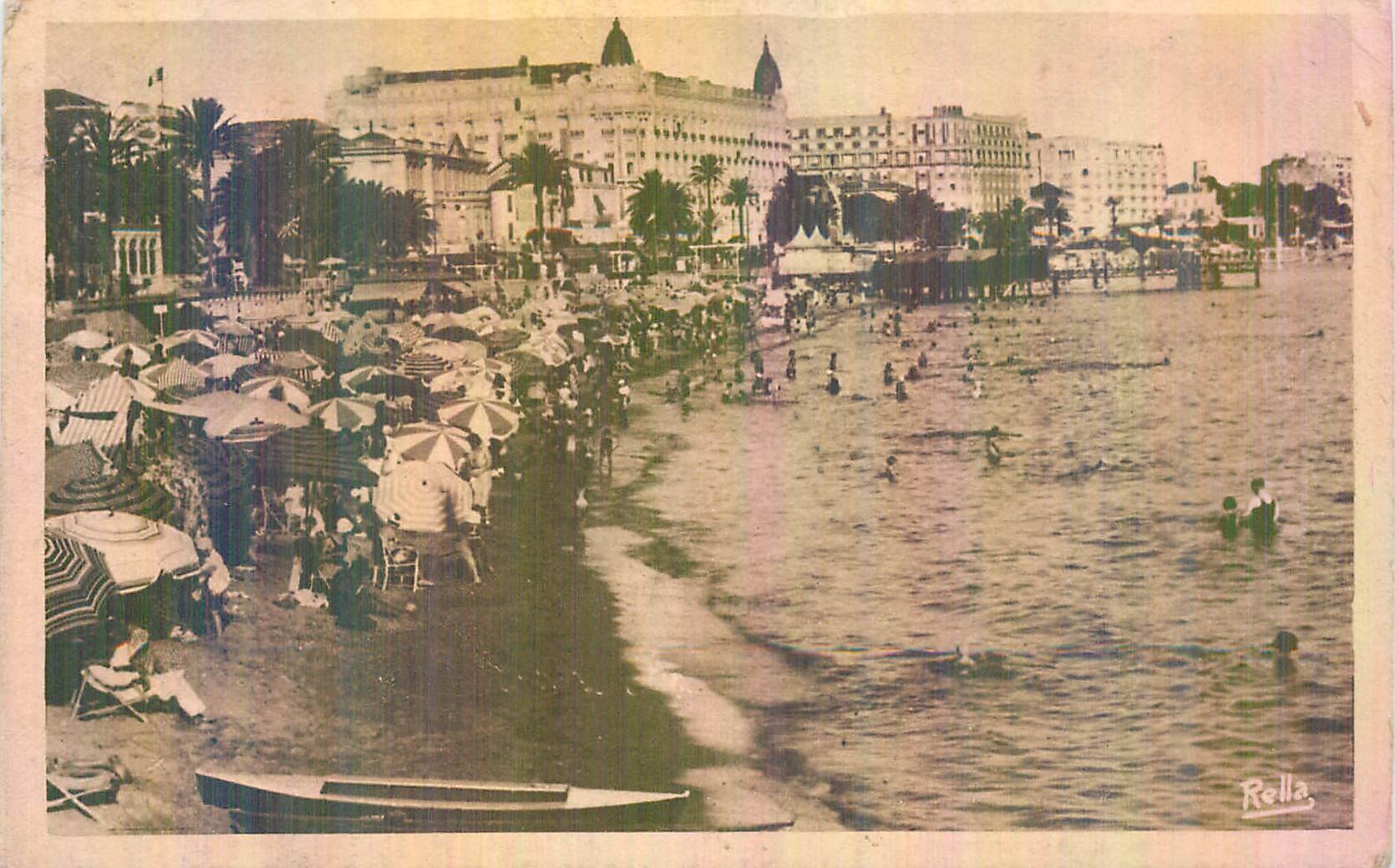CPA Cannes La Plage et la Croisette