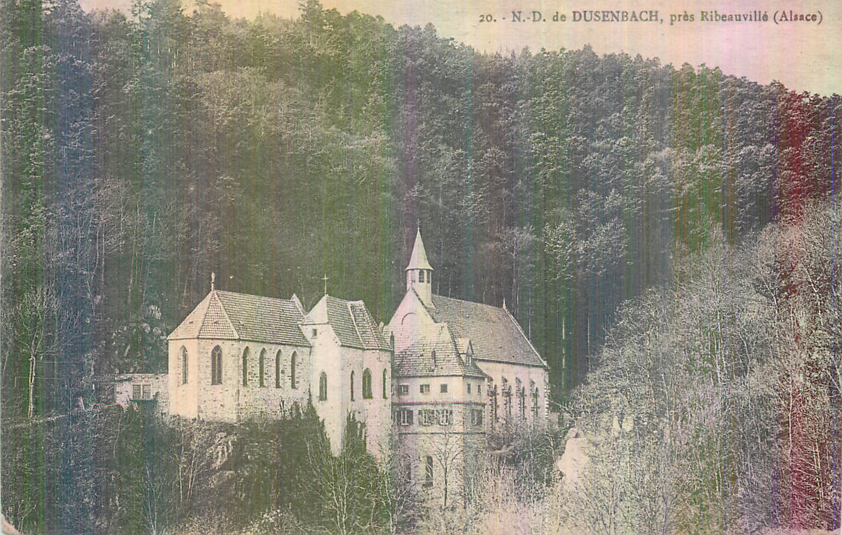 CPA N D de Dusenbach pres Ribeauville (Alsace)