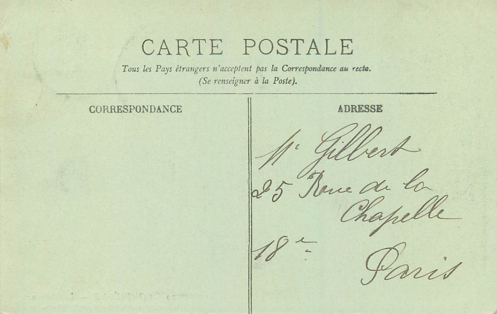 CPA Compiegne Le Chateau Chambre a coucher des Imperatrices — Verso