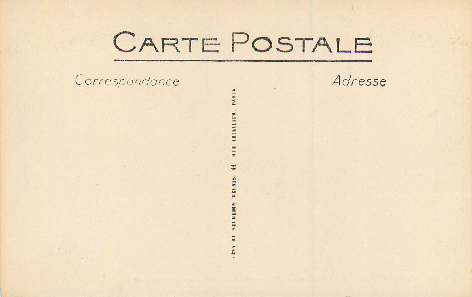CPA Compiegne Le Chateau Cabinet de Toilette des Imperatrices — Rückseite