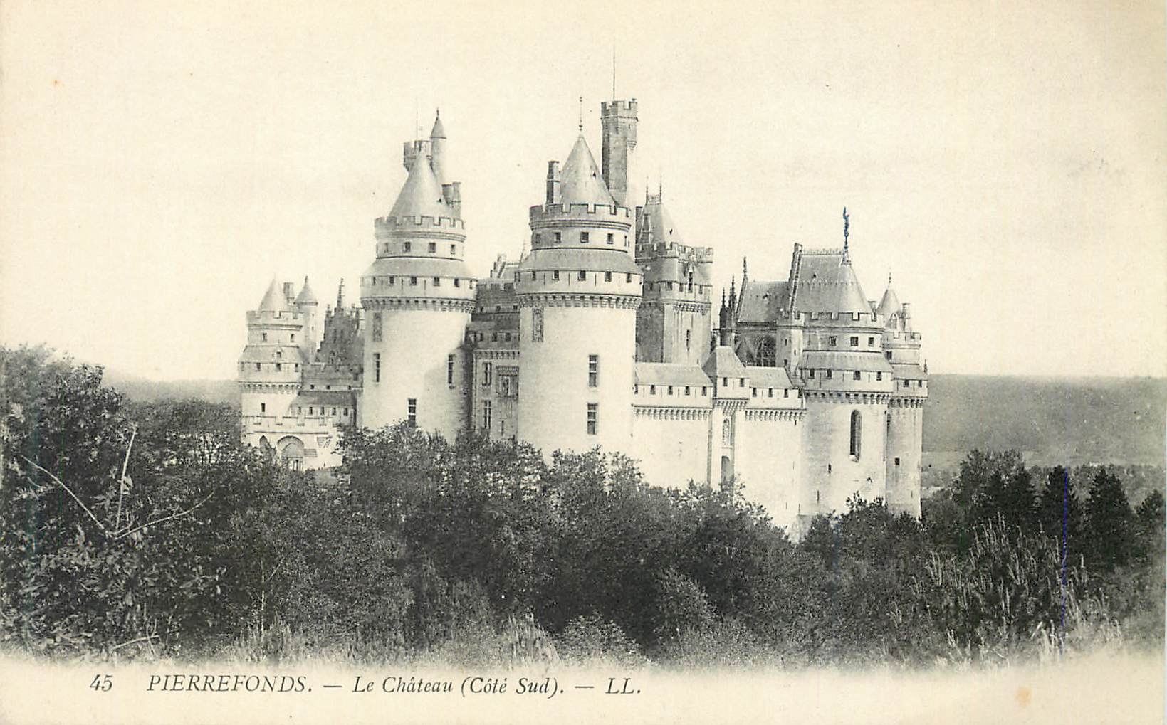 CPA Pierrefonds Le Chateau (Cote Sud)