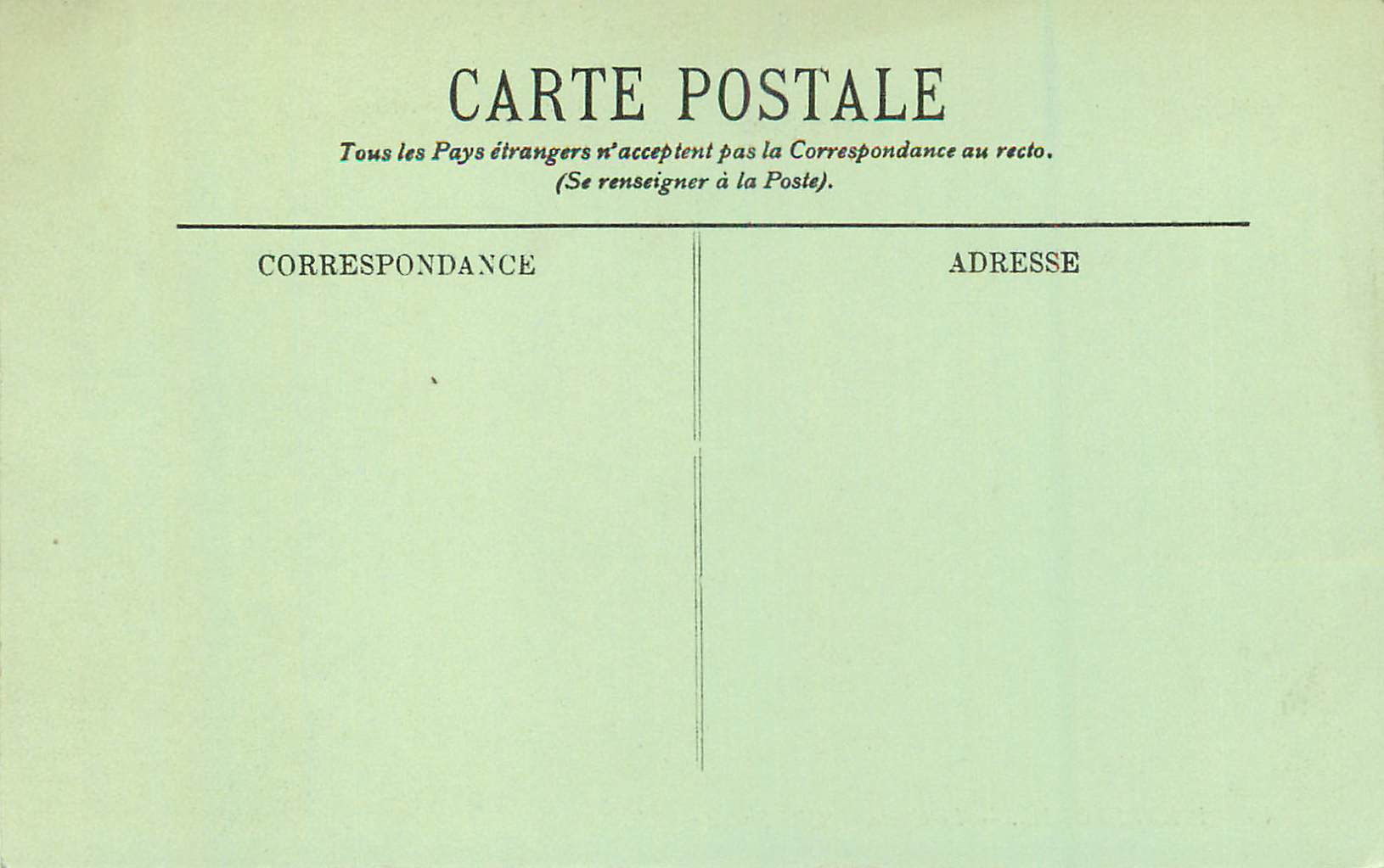 CPA Pierrefonds Le Chateau (Cote Sud) — Verso