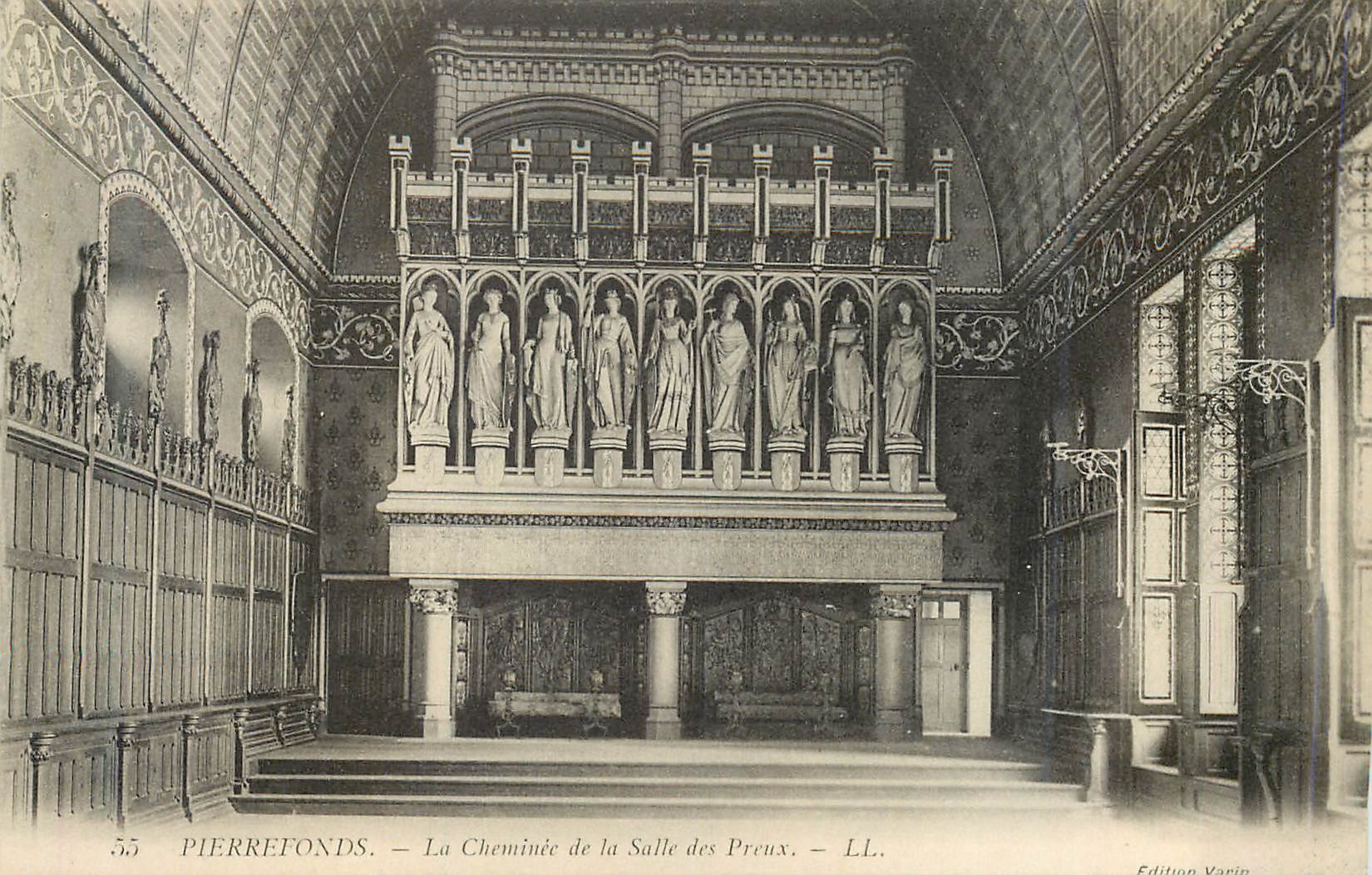 PierreFonds — La Cheminée de la Salle des Preux — Édition Varin, n°55