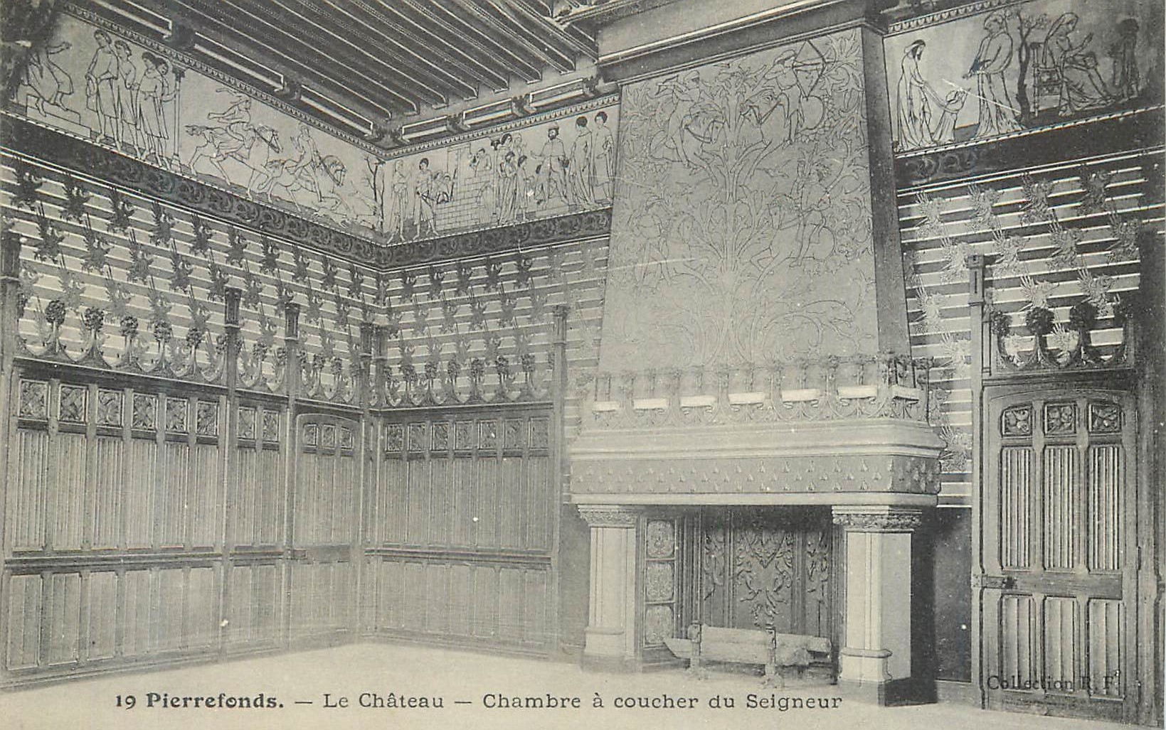 Pierrefonds — Le Château — Chambre à coucher du Seigneur