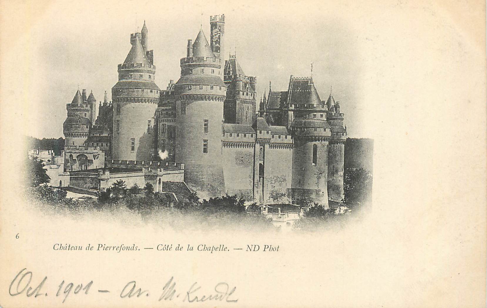 Château de Pierrefonds — Côté de la Chapelle — ND Phot