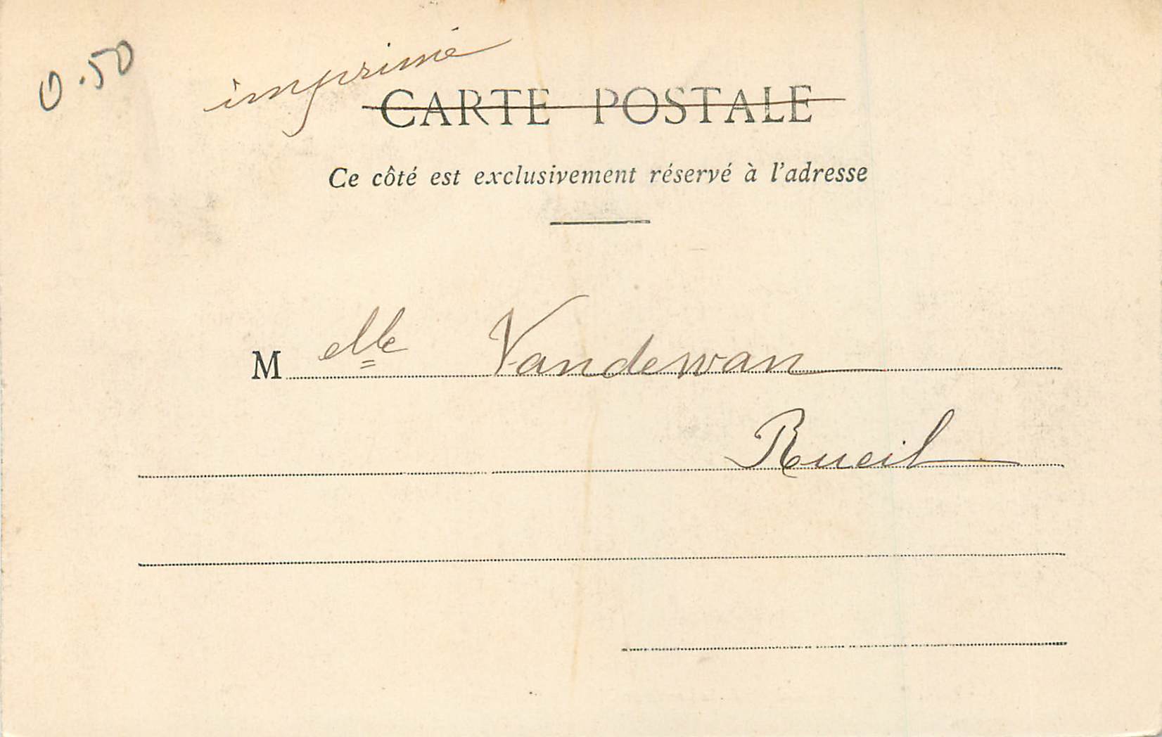 PierreFonds - Galerie de la Lanterne — Decelle, Compiegne — Verso
