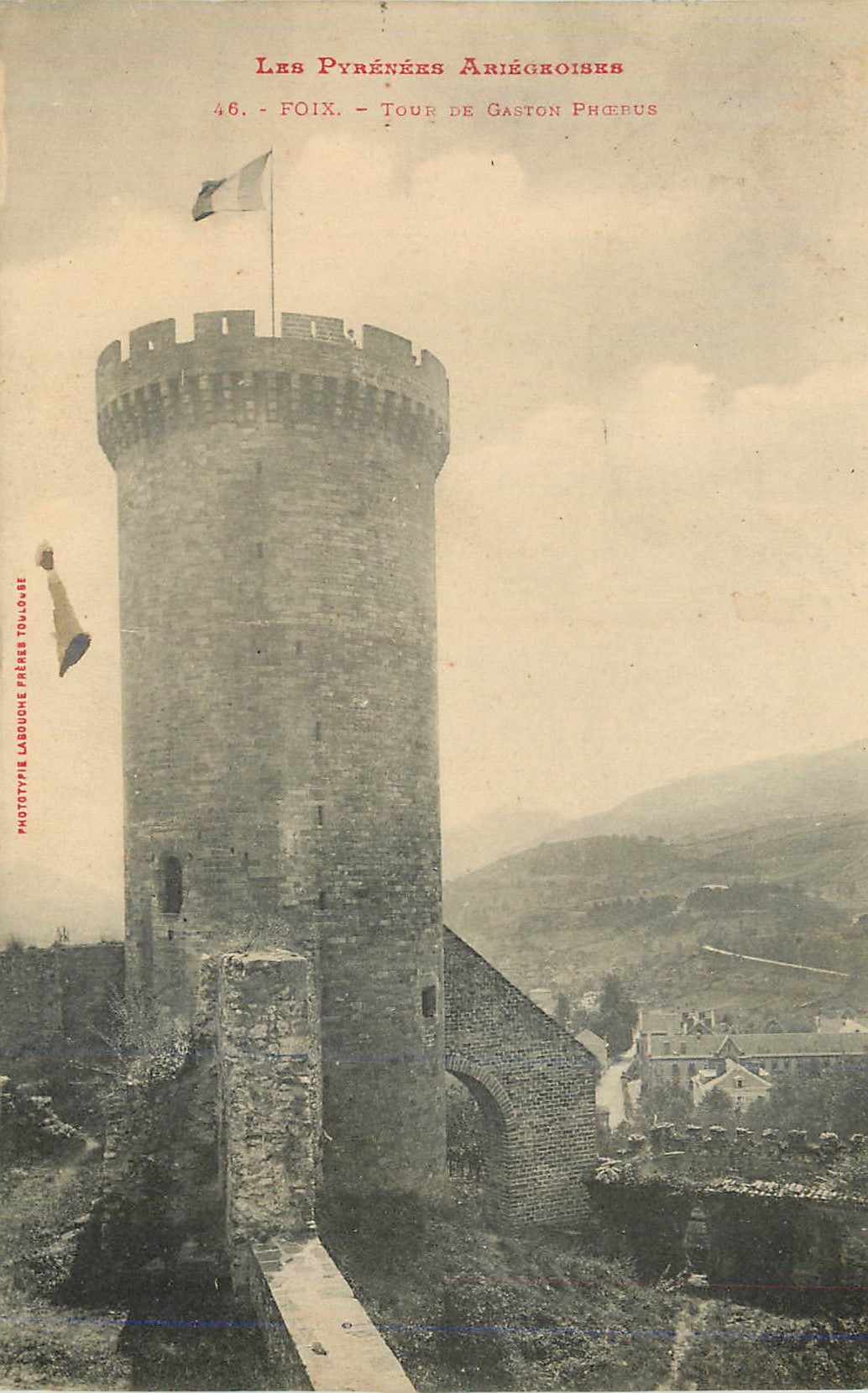 CPA Foix Les Pyrenees Ariegrooses Tour de Gaston Phoebus