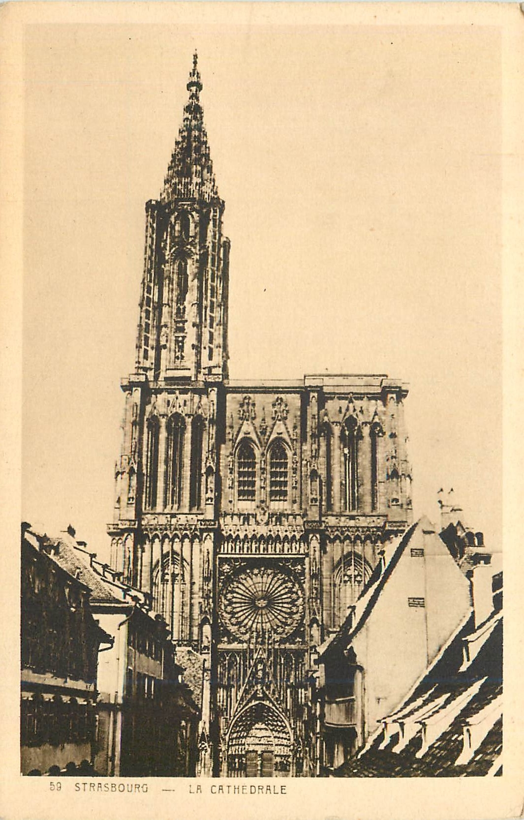 CPA Strasbourg La Cathedrale