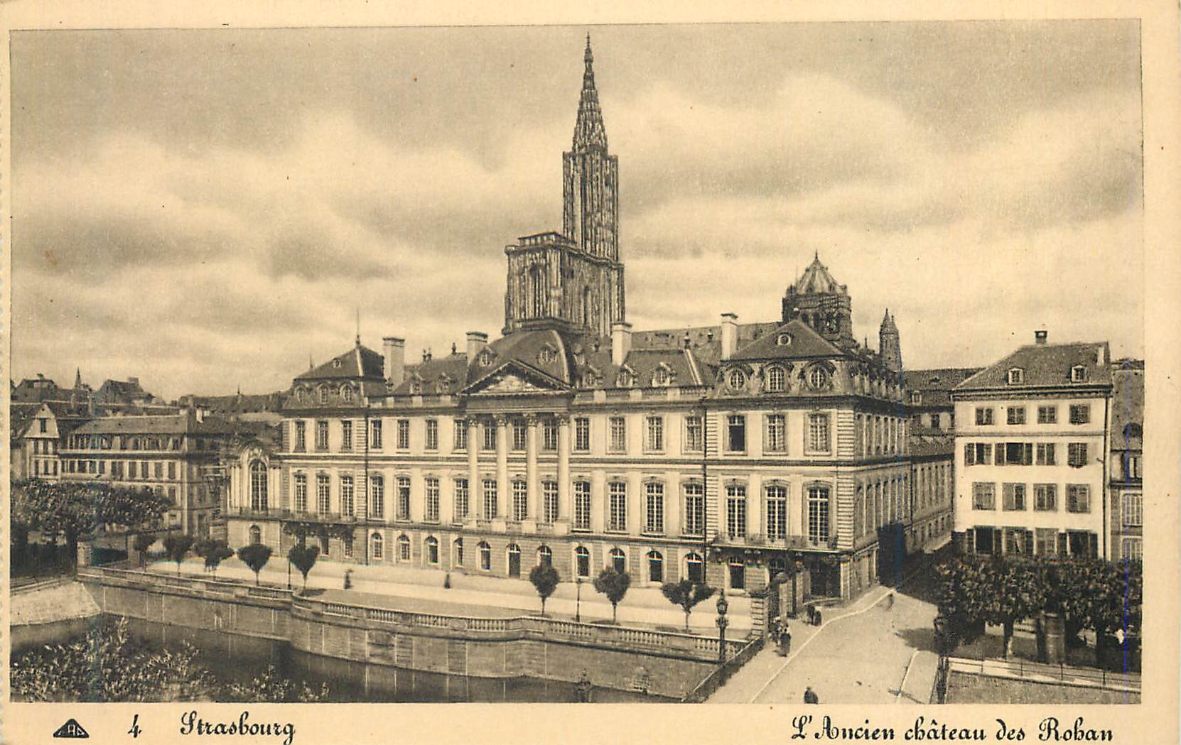 CPA Strasbourg L'Ancien Chateau des Rohan