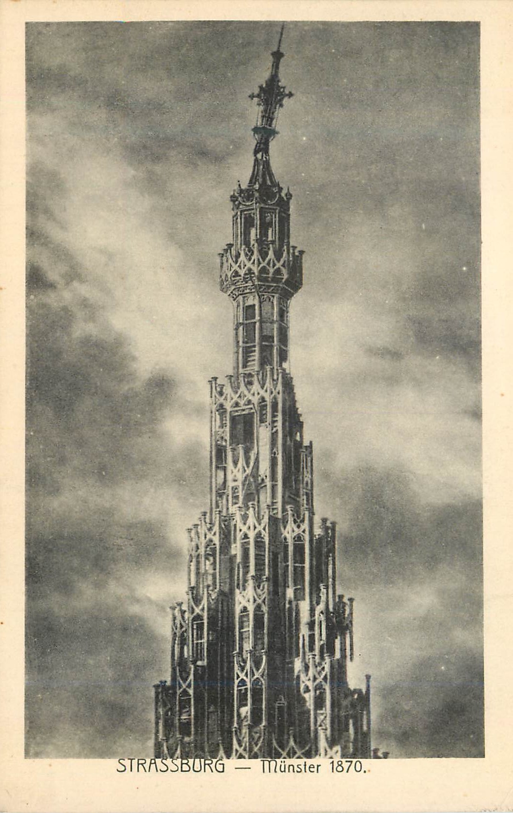 CPA Strasbourg Munster 1870