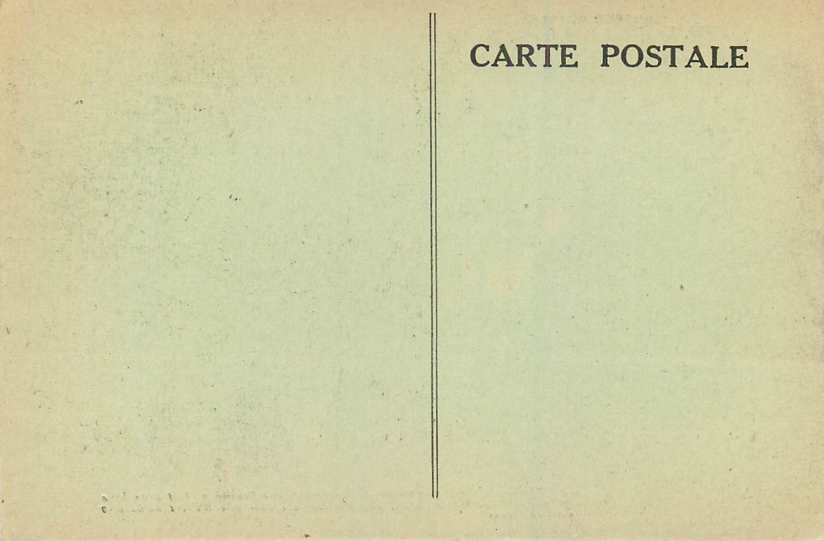 CPA Gorges du Tarn Le Chaos et la Roque Sourde — Rückseite