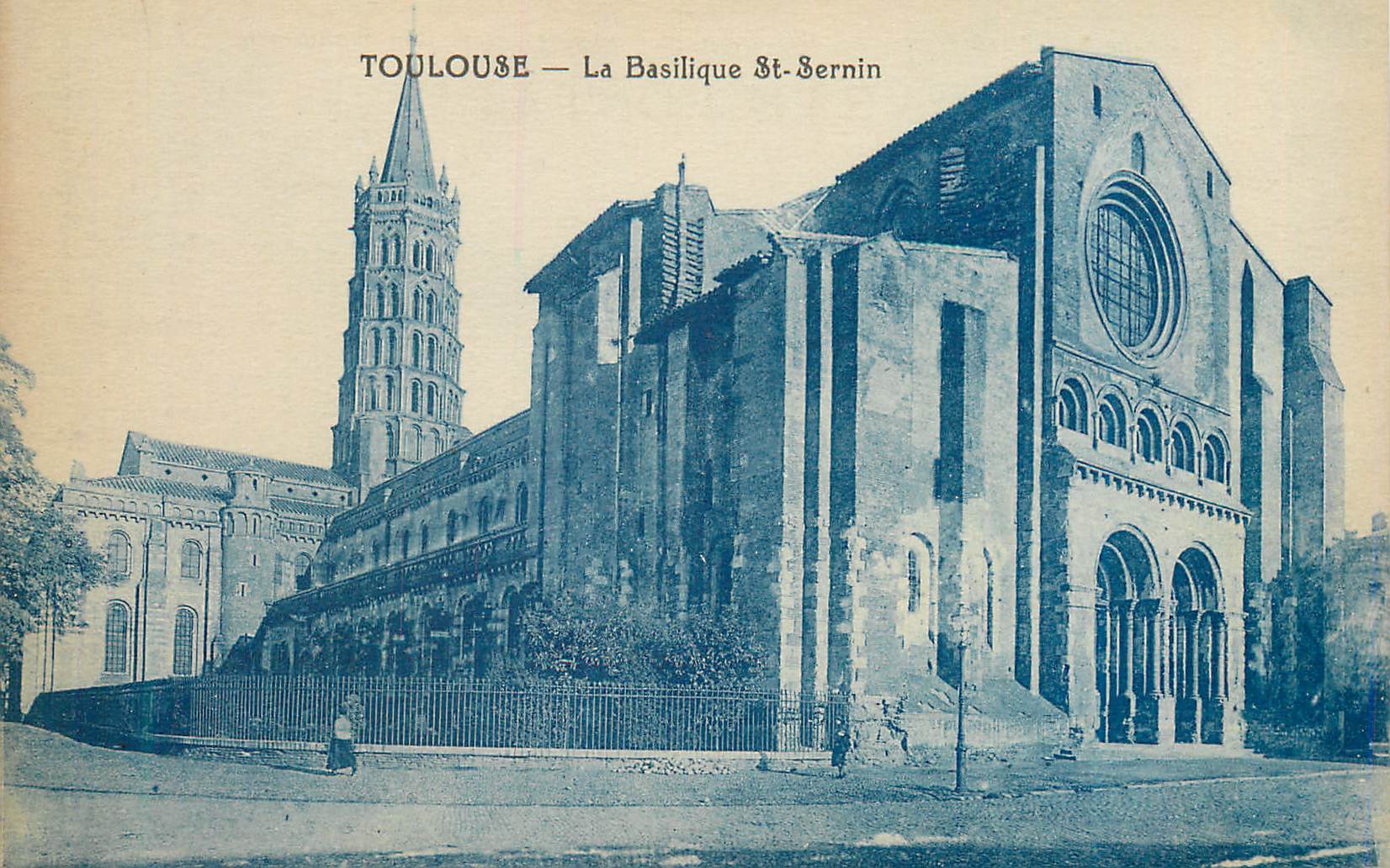 CPA Toulouse La Basilique st Sernin