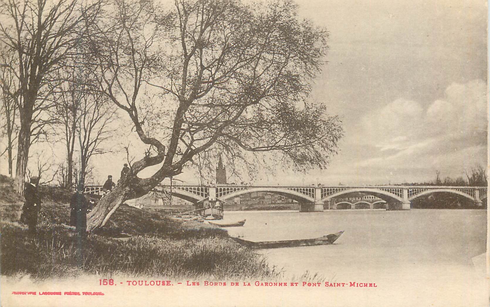 CPA Toulouse Pont Saint Michel