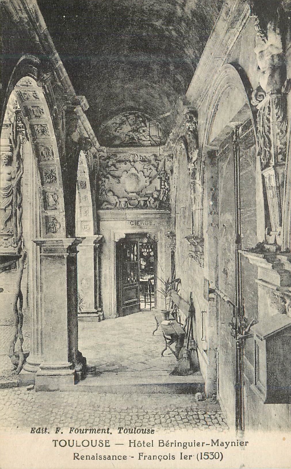 Toulouse — Hôtel Béringuier-Maynier — Renaissance — François Ier (1530)