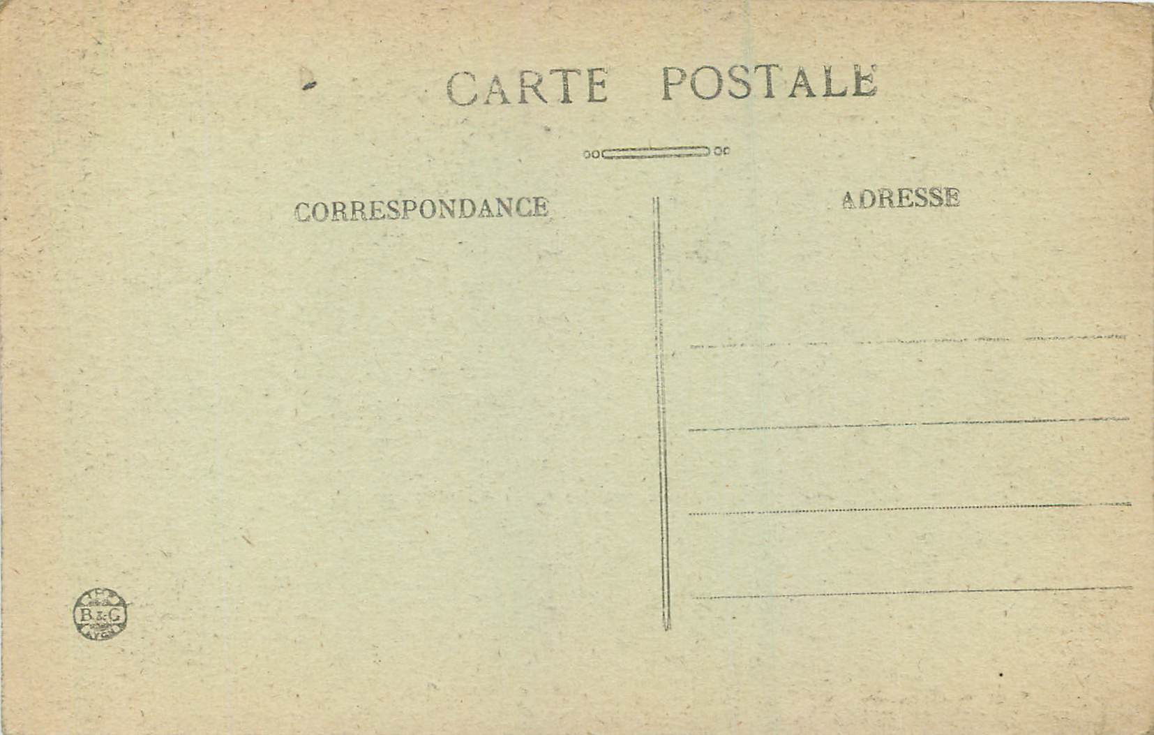 CPA Les Alpes Vallee de L'Ubaye de la Condamine a Saint Paul — Rückseite