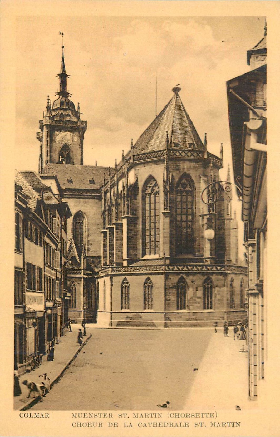CPA Colmar Choeur de la Cathedrale St Martin