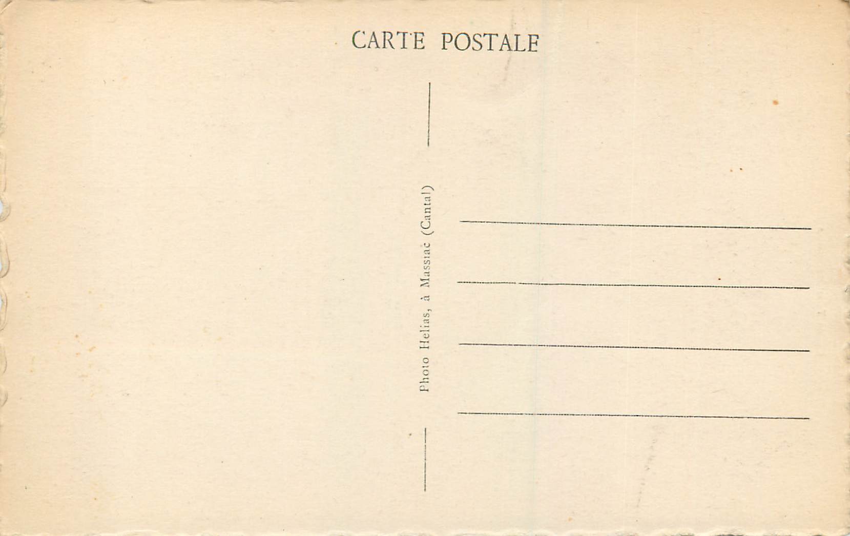 CPA Saint Flour (Cantal) alt 886 m Ensemble de la Cathedrale Cote de l'Abside (XIVe Siecle) — Rückseite