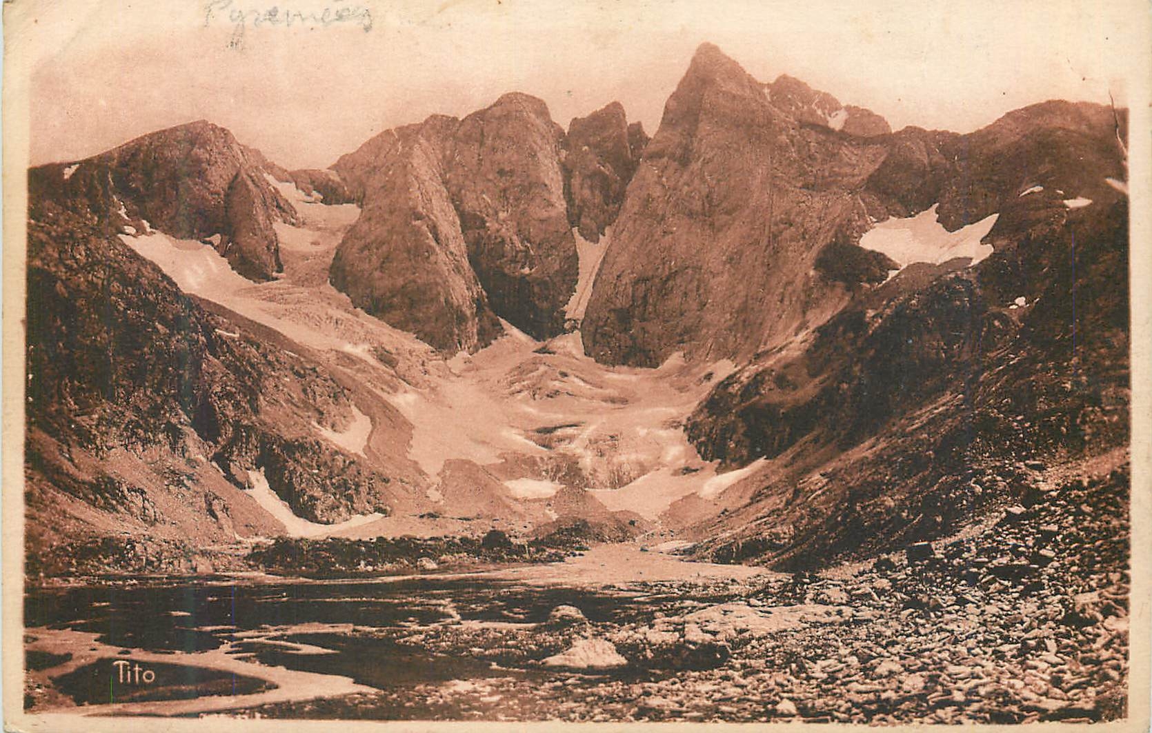 CPA Environs de Cauterets Les Pyrenees Les Beaux Paysages de France
