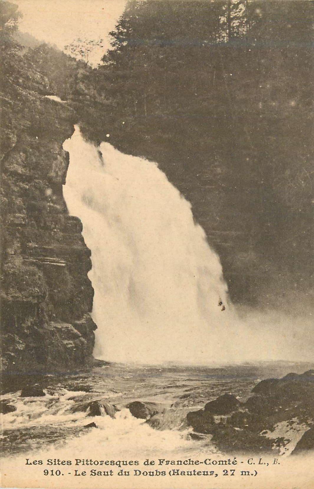 Le Saut du Doubs — Franche-Comté — C.L., E. — n° 910