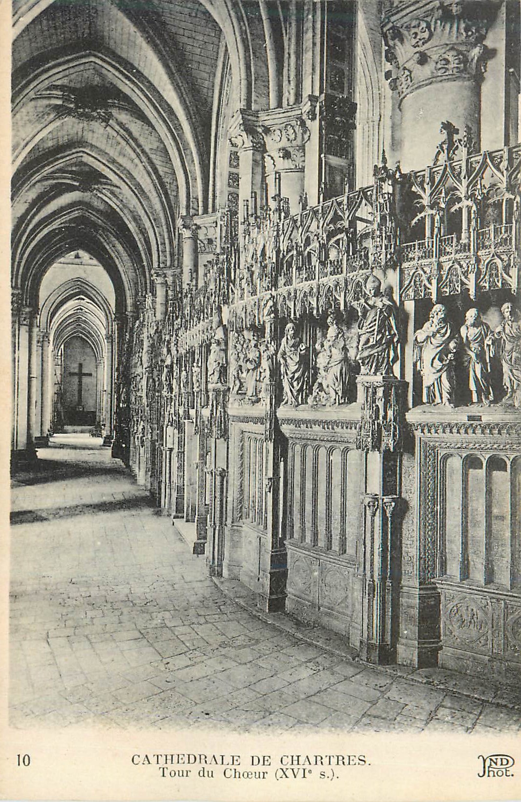 CPA Cathedrale de Chartres Tour du Choeur (XVIe S)