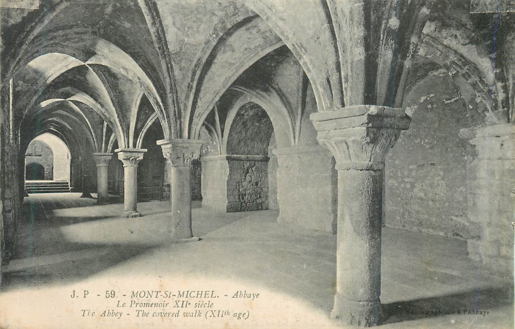 Mont-Saint-Michel - Le Promenoir - XIIe siècle