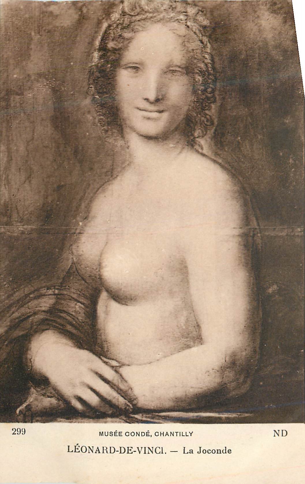 La Joconde — Léonard de Vinci — Musée Condé, Chantilly