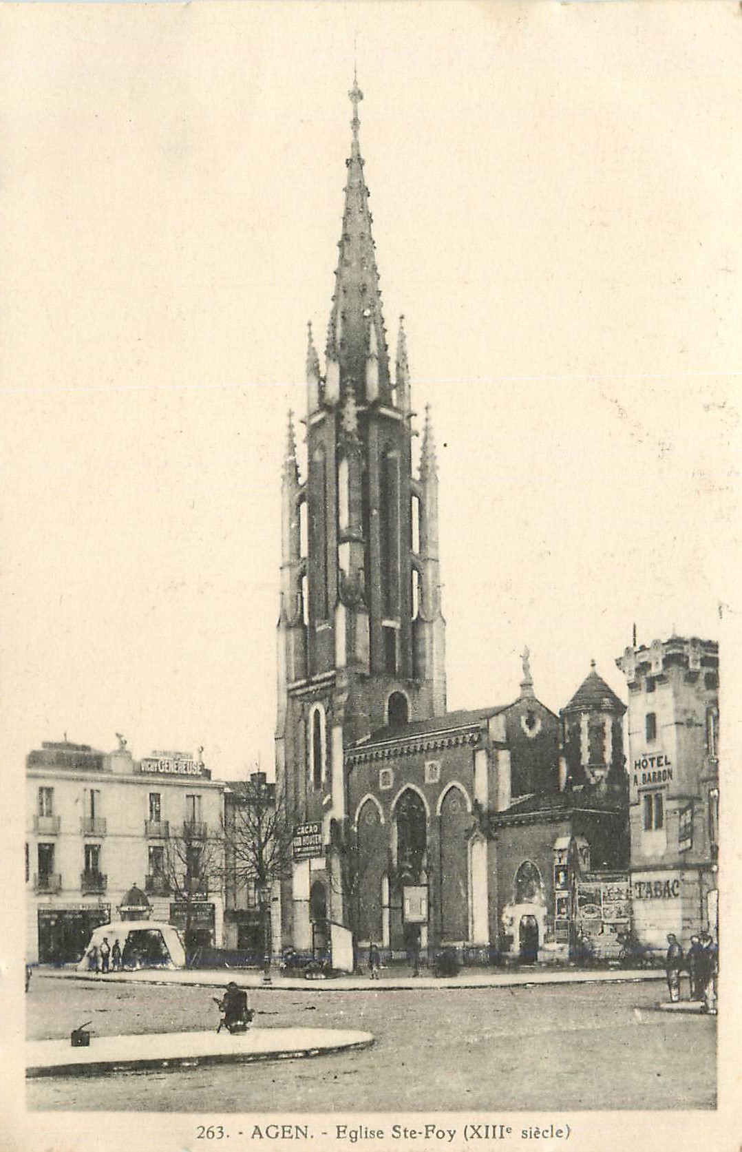 CPA Agen Eglise Ste Foy (XIIIe Siecle)