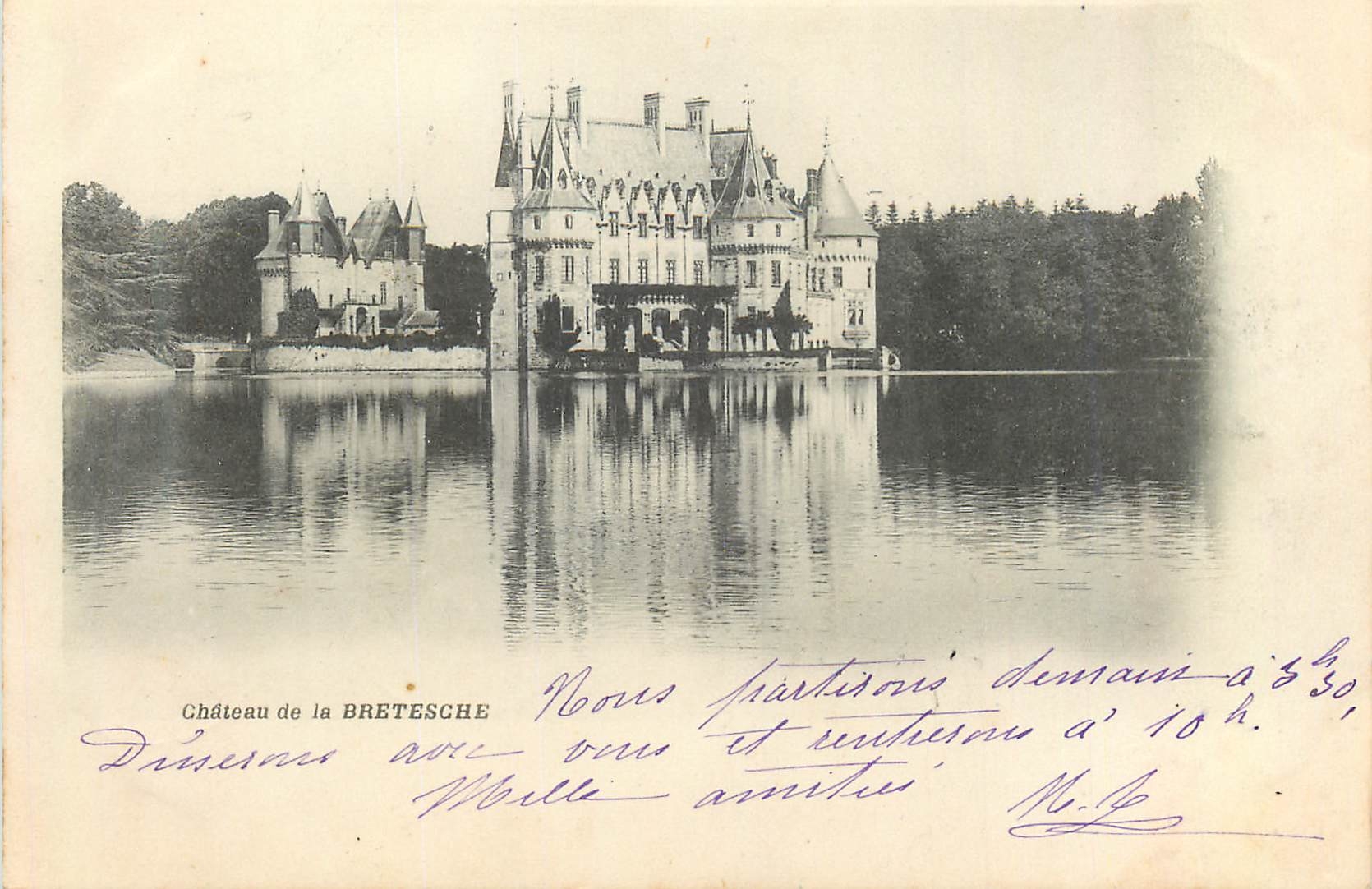 CPA Chateau de la Bretesche (carte 1900)