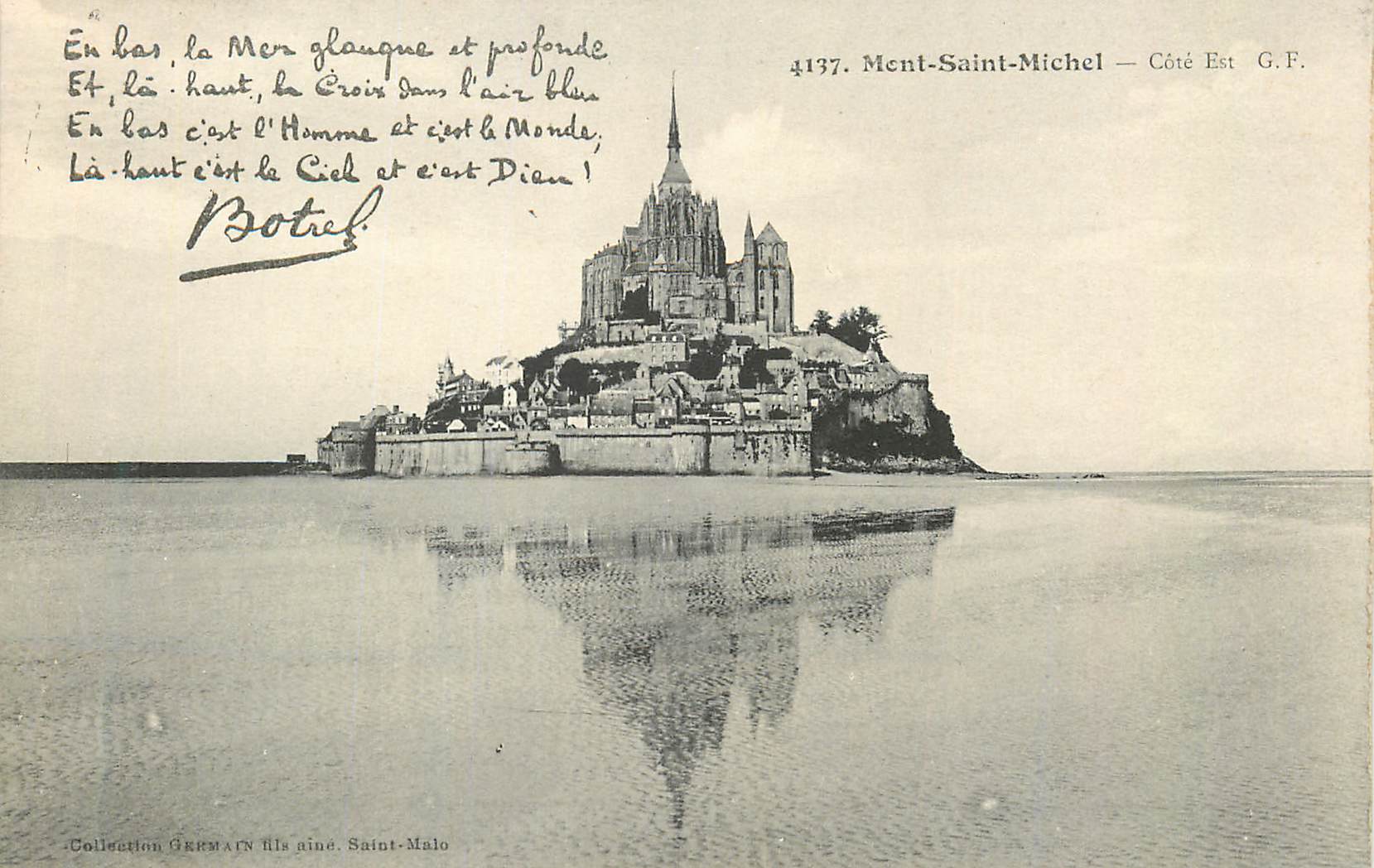 Mont-Saint-Michel — Côté Est — G.F. — n°4137