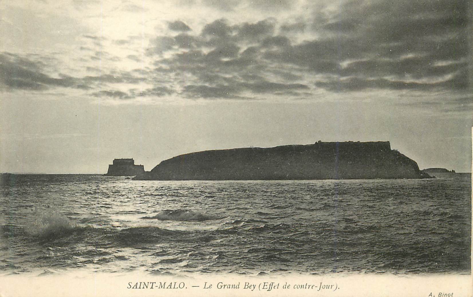 Saint-Malo — Le Grand Bey (Effet de contre-jour) — A. Binot