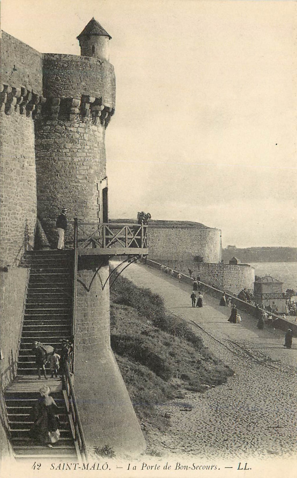 Saint-Malo — Die Pforte von Bon-Secours — LL