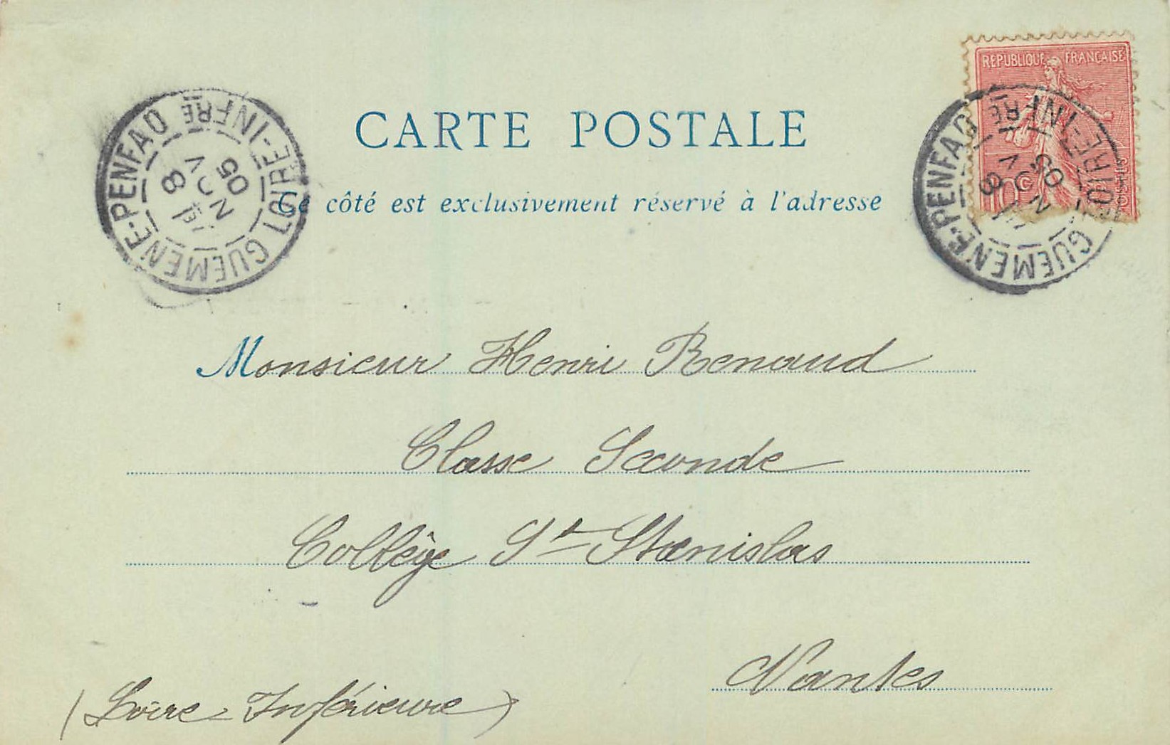 La Baule — La Plage — ND Pbot — Verso