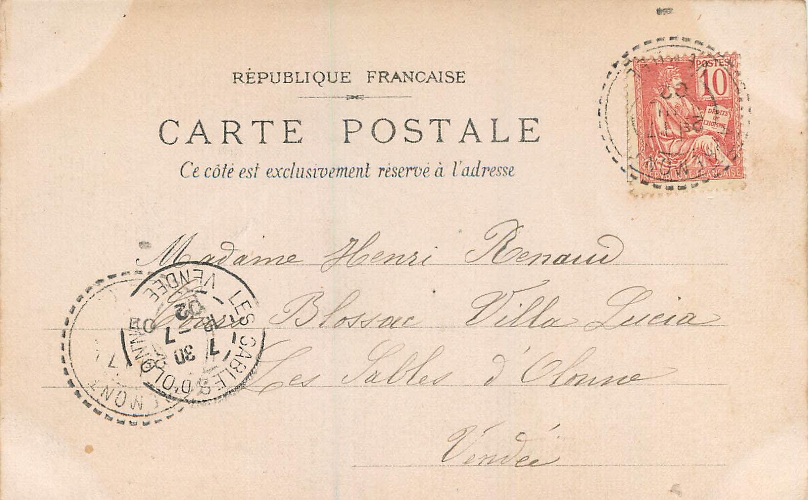 Galante Eskorte — Waldszenen — A. Longy — Rückseite