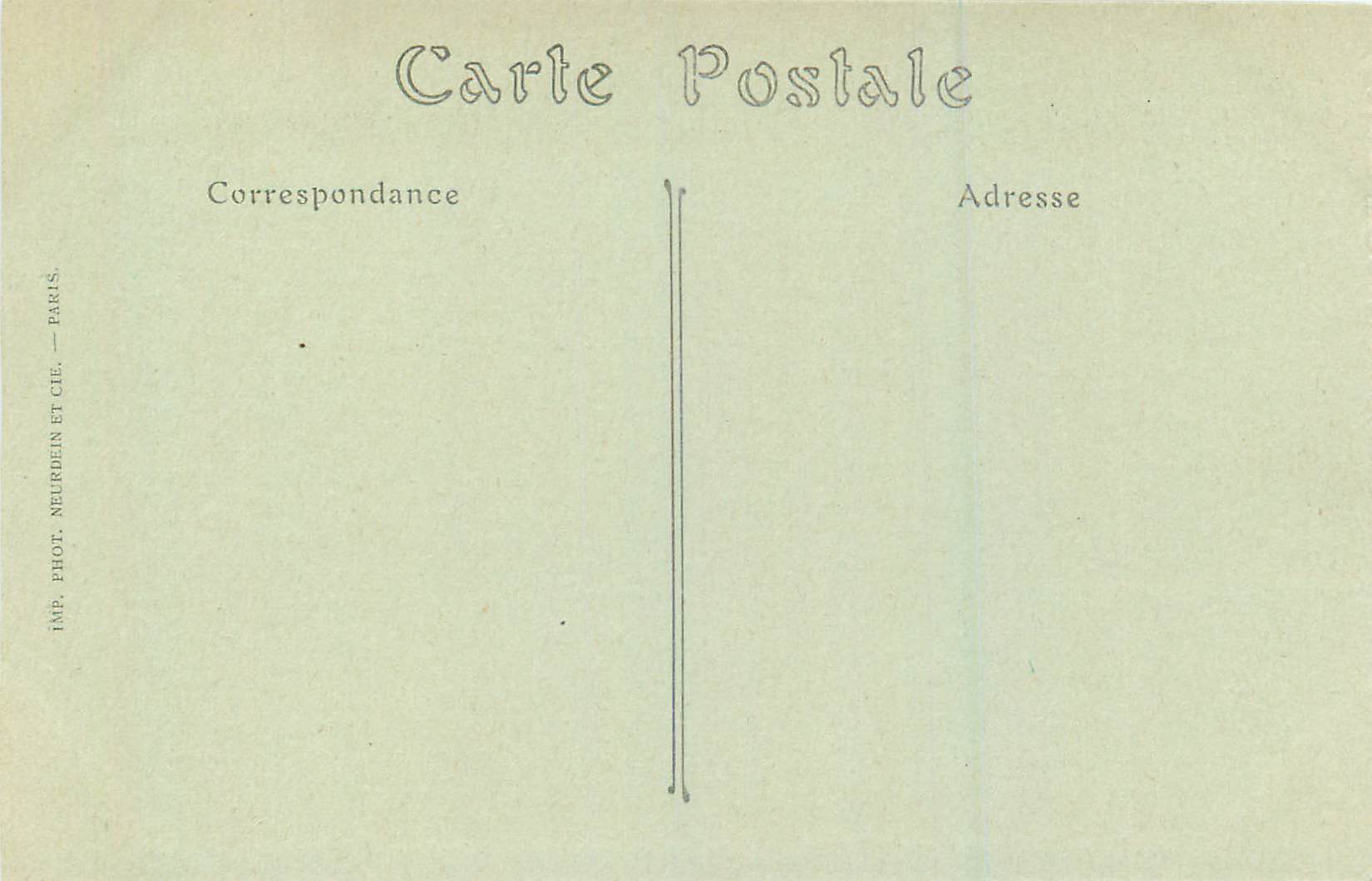 CPA Pau Interieur du Chateau Chambre a Coucher de Jeanne d'Albert — Rückseite