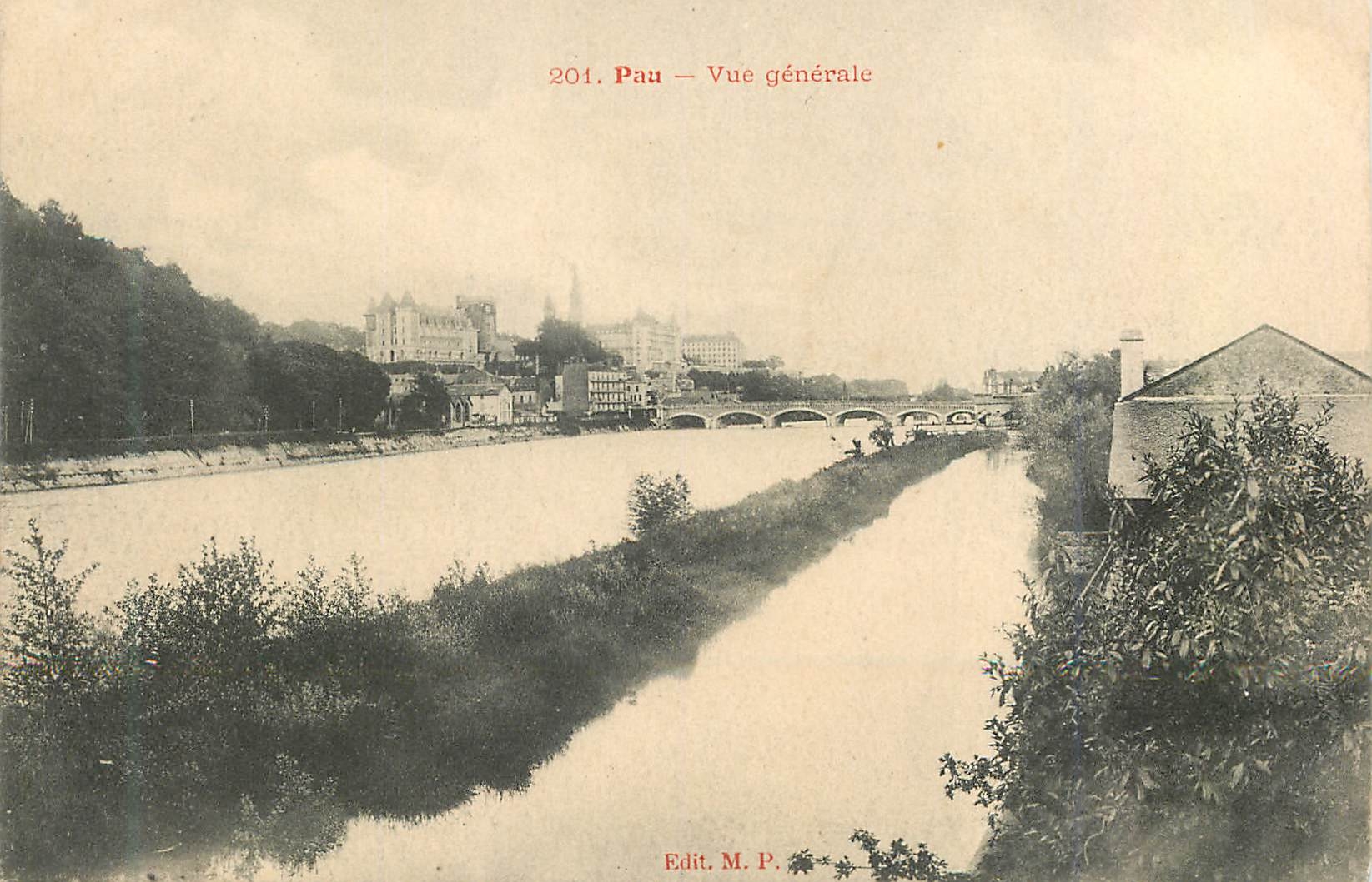 CPA Pau Vue Generale