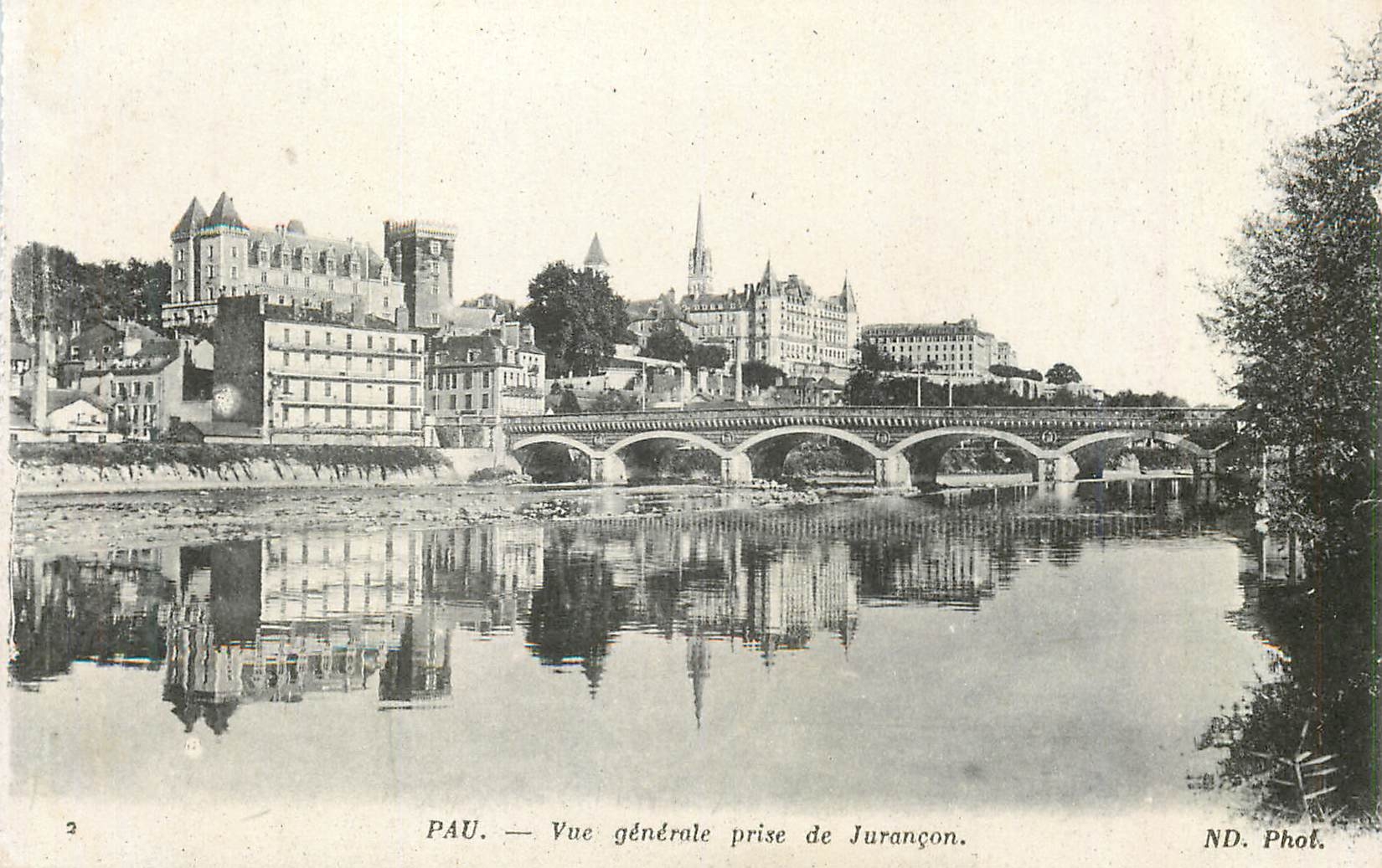 CPA Pau Vue Generale Prise de Jurancon