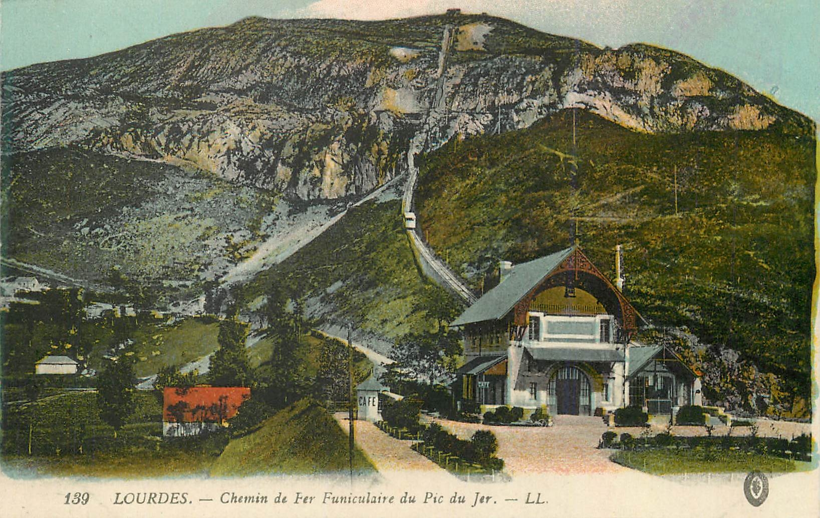CPM Lourdes Chemin de Fer Funiculaire du Pic du Jer