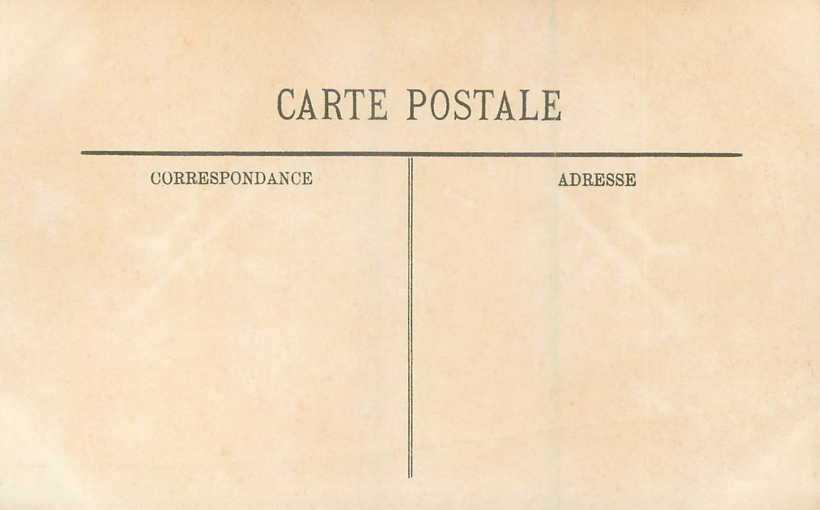 CPA Lourdes Le Poste des Brancardiers — Verso