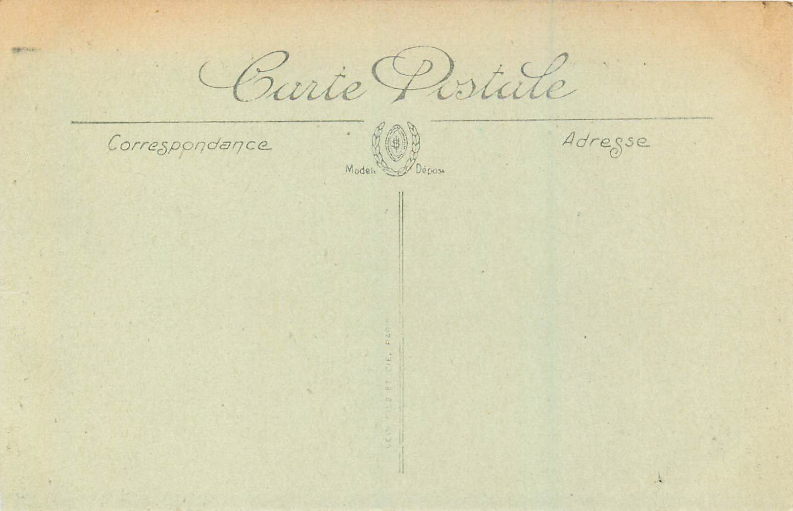 CPA La Vie de Bernadette L'Enfance de Bernadette a Bartres Moutons — Verso