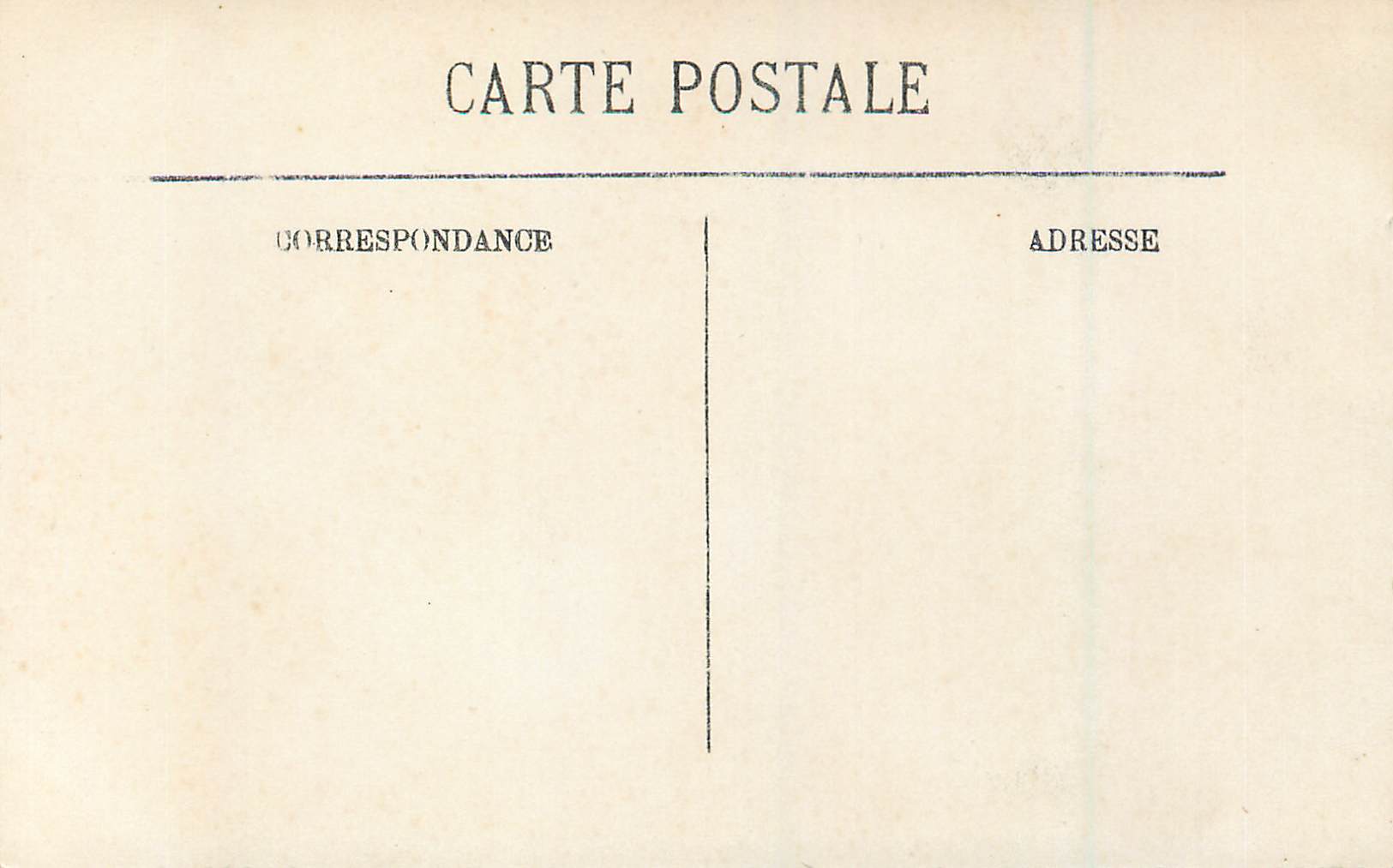 CPA Lourdes L'Ange a L'Entree du Calvaire — Verso