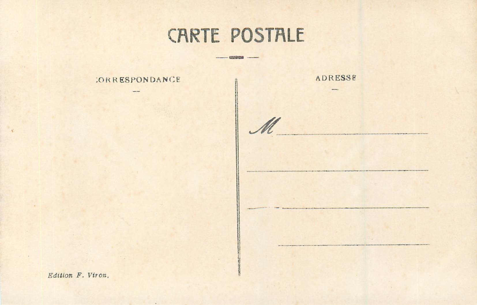 CPA Lourdes Vue Panoramique — Verso